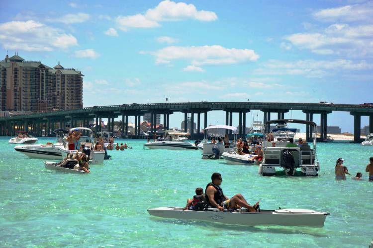 Crab Island A Destin Favorite! Have Travel Memories Vacations